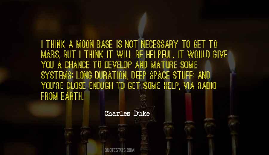 Quotes About Deep Space #653354