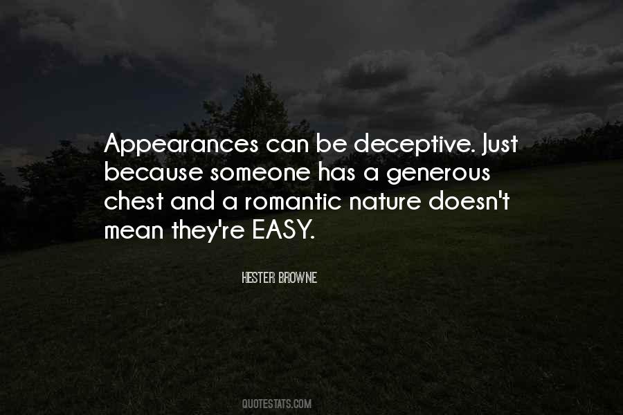 Appearances Are Deceptive Quotes #426278
