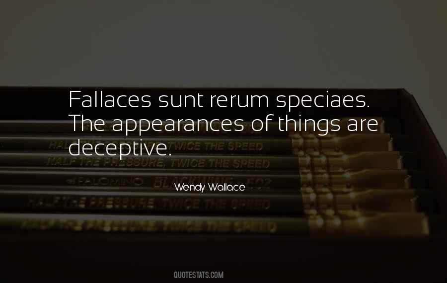 Appearances Are Deceptive Quotes #624746