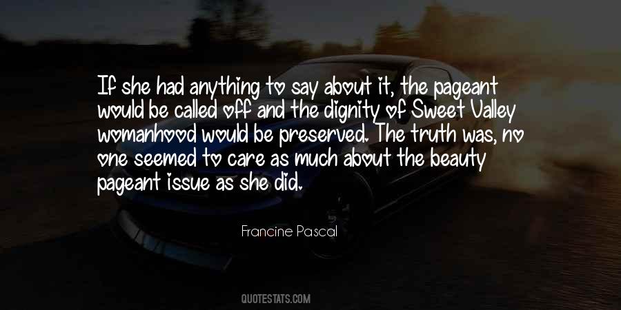 Quotes About Beauty Pageants #451664