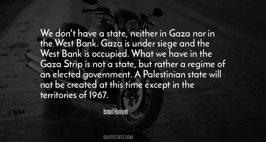 Quotes About Gaza Strip #286668
