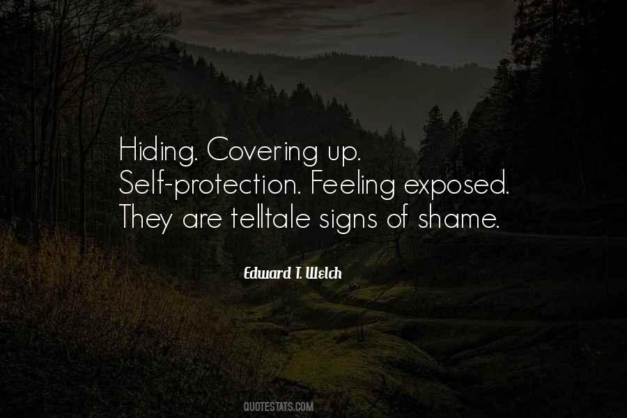 Quotes About Covering Up #1067267