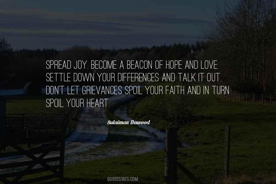 Beacon Of Hope Quotes #1271558