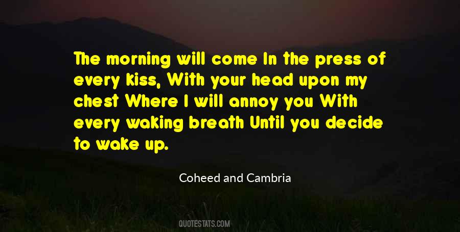 Quotes About Love In The Morning #380569