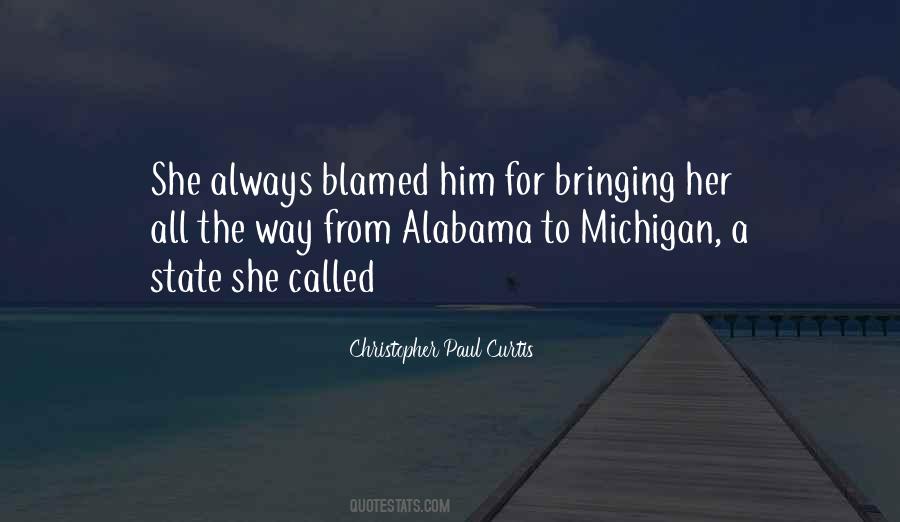 Quotes About Alabama #1562501