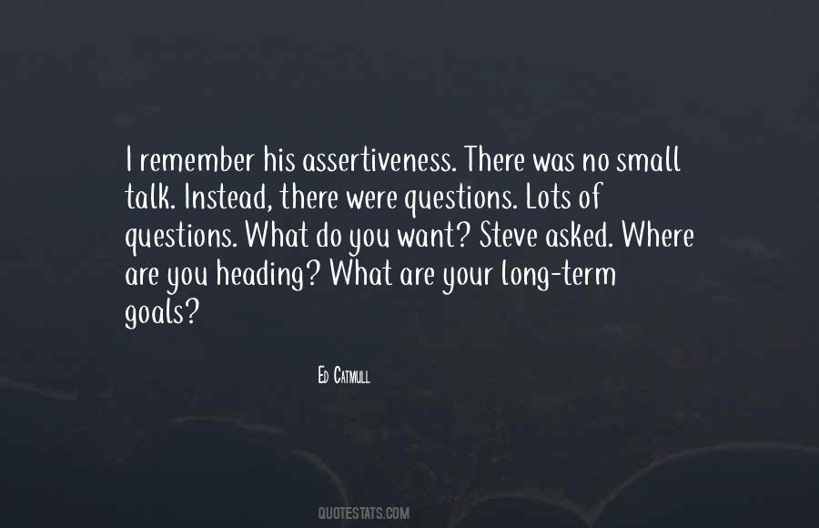 Small Goals Quotes #1467028