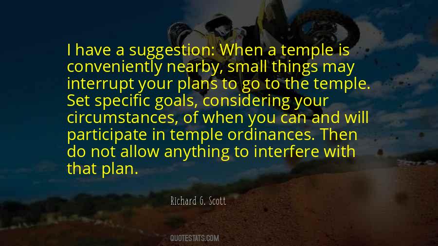 Small Goals Quotes #1480487