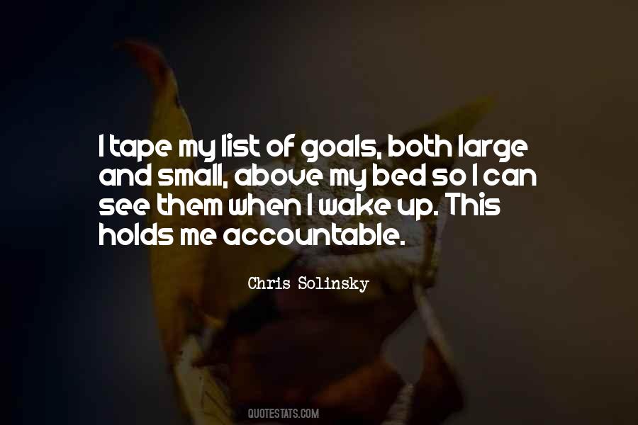 Small Goals Quotes #175090