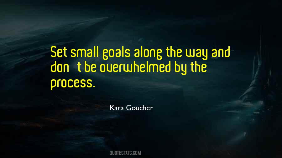 Small Goals Quotes #415823