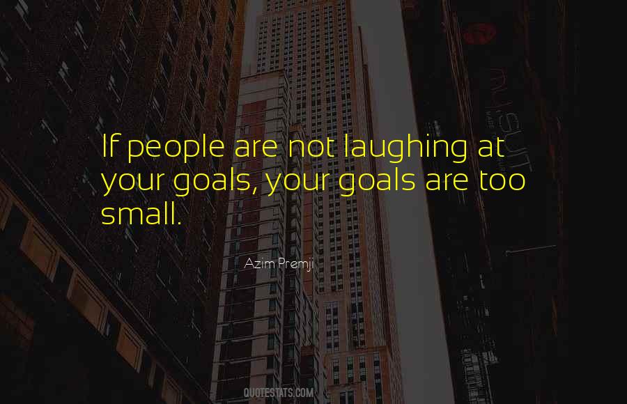 Small Goals Quotes #744827