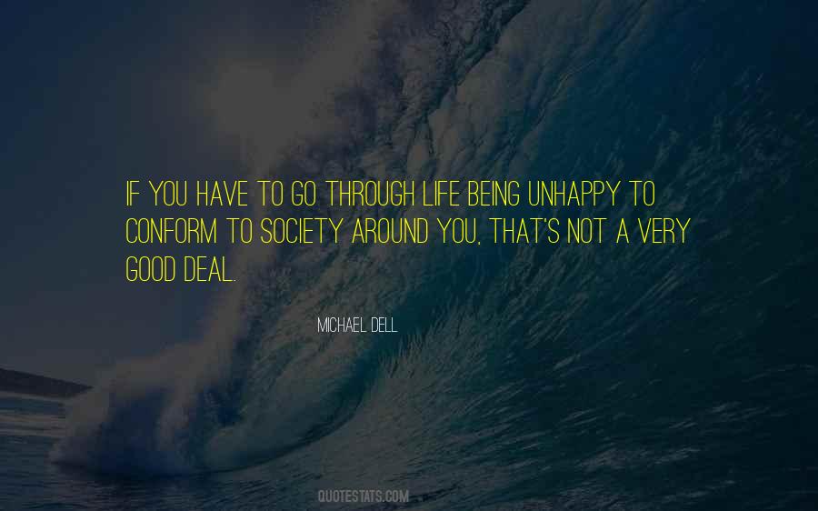 Conform With Society Quotes #358020