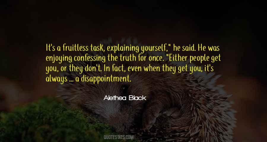 Quotes About Disappointment In Yourself #1868330