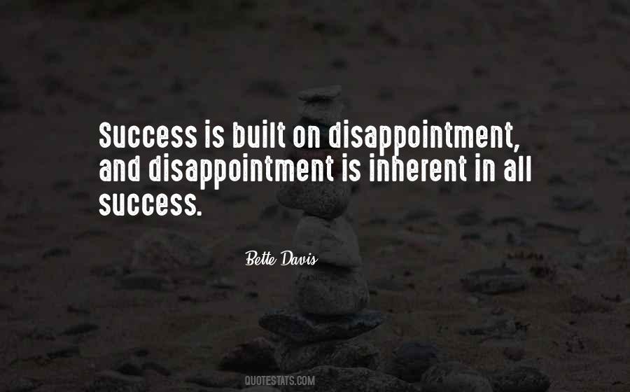 Quotes About Disappointment In Yourself #2709