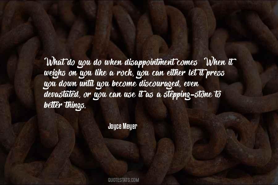 Quotes About Disappointment In Yourself #47977