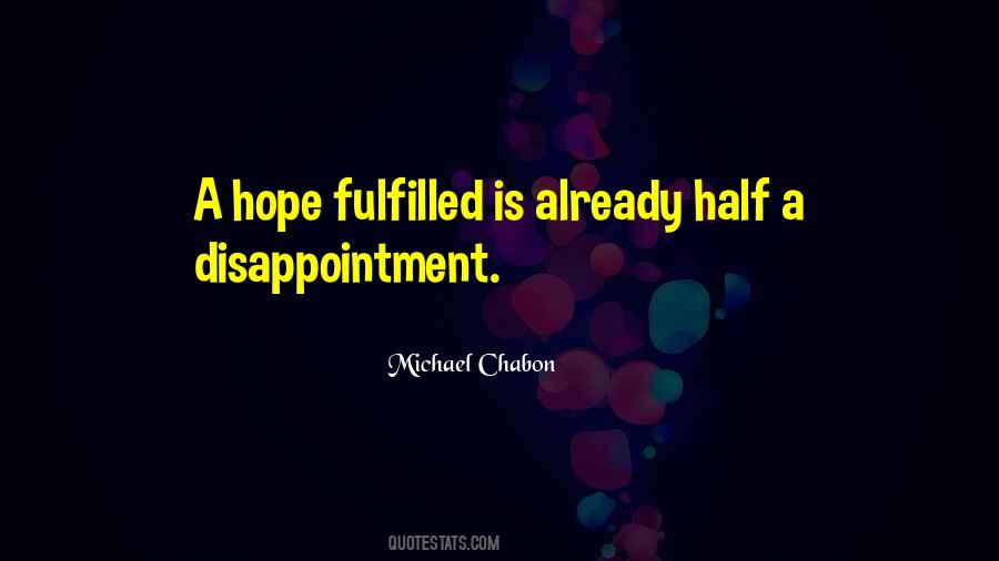 Quotes About Disappointment In Yourself #7234