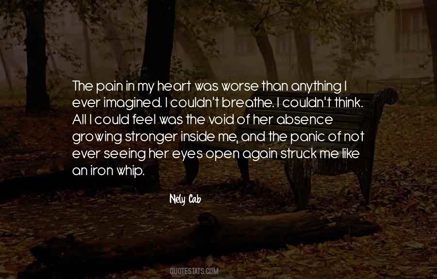 Struck Heart Quotes #464692