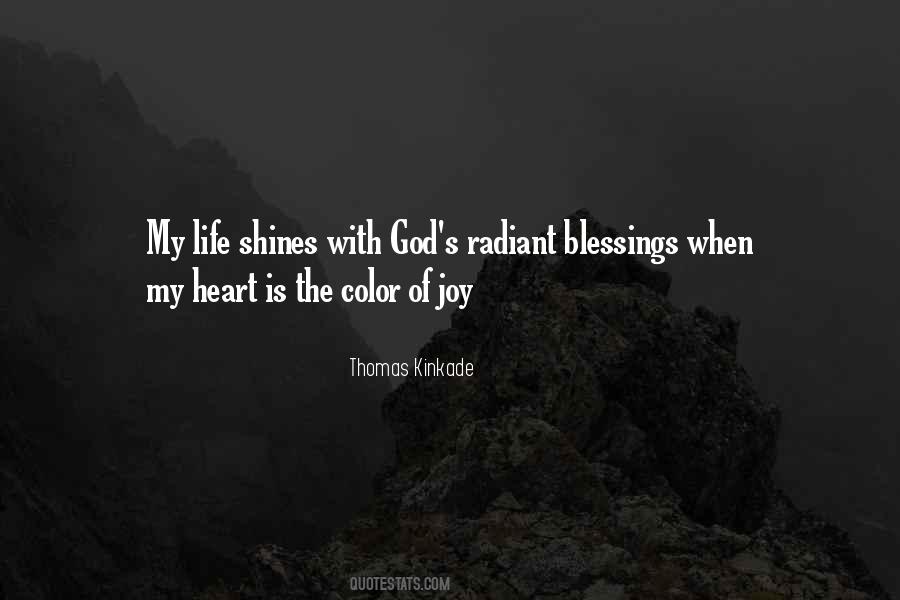 Quotes About God's Blessings #1006577