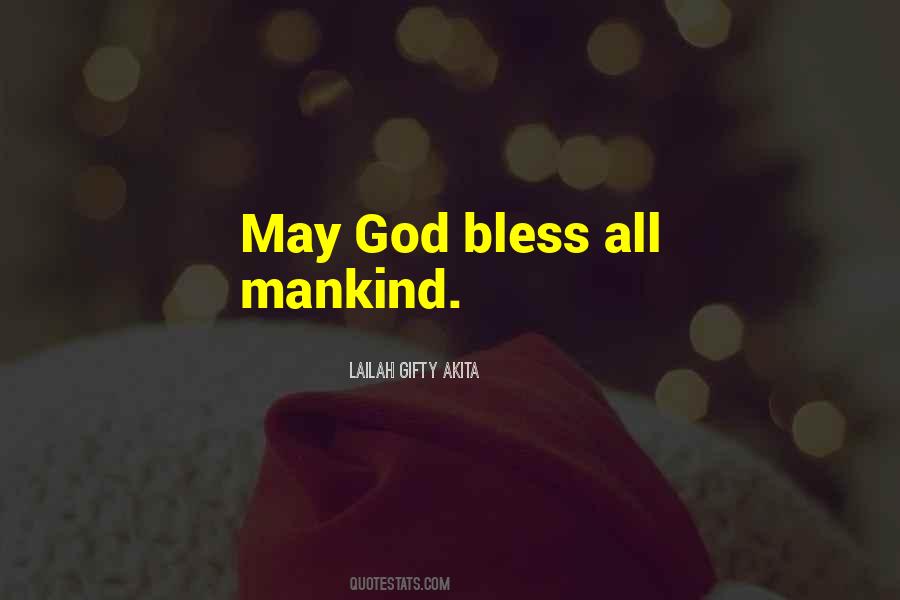 Quotes About God's Blessings #1080370