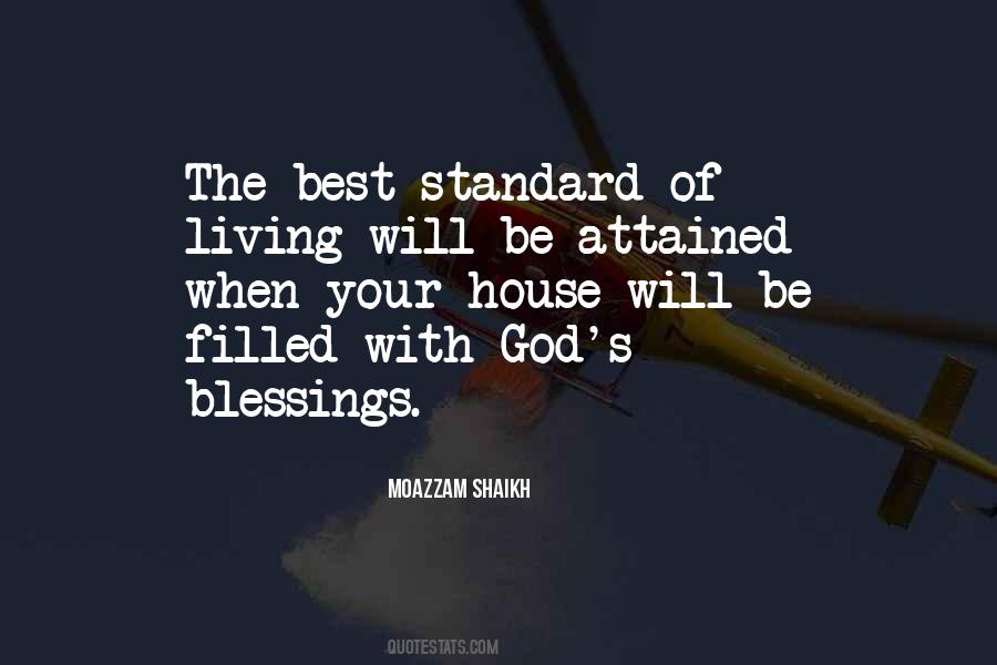 Quotes About God's Blessings #881059