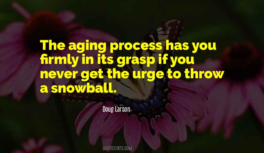 Quotes About The Aging Process #619049