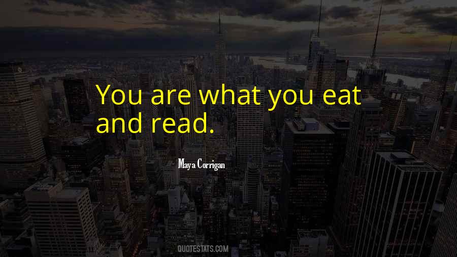 Quotes About Books And Food #1149862