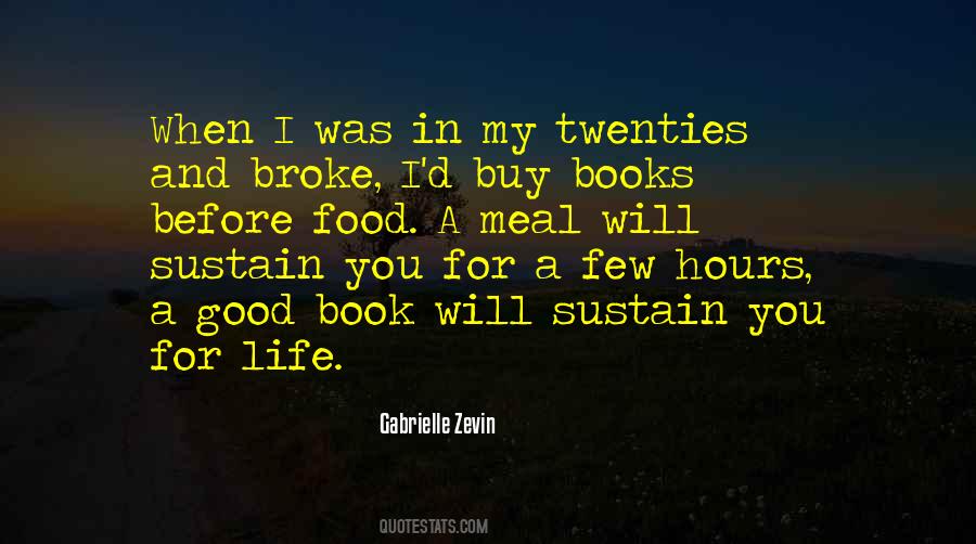 Quotes About Books And Food #294038