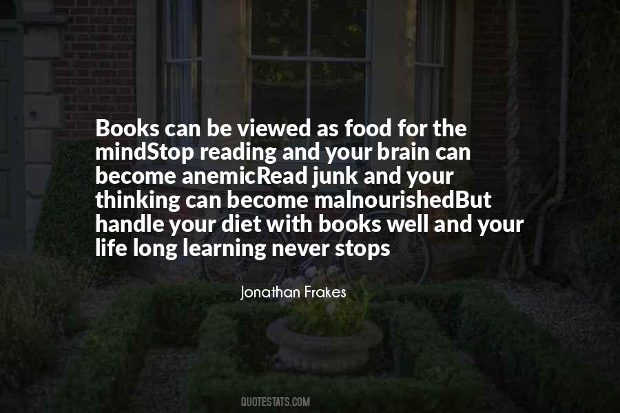 Quotes About Books And Food #388377