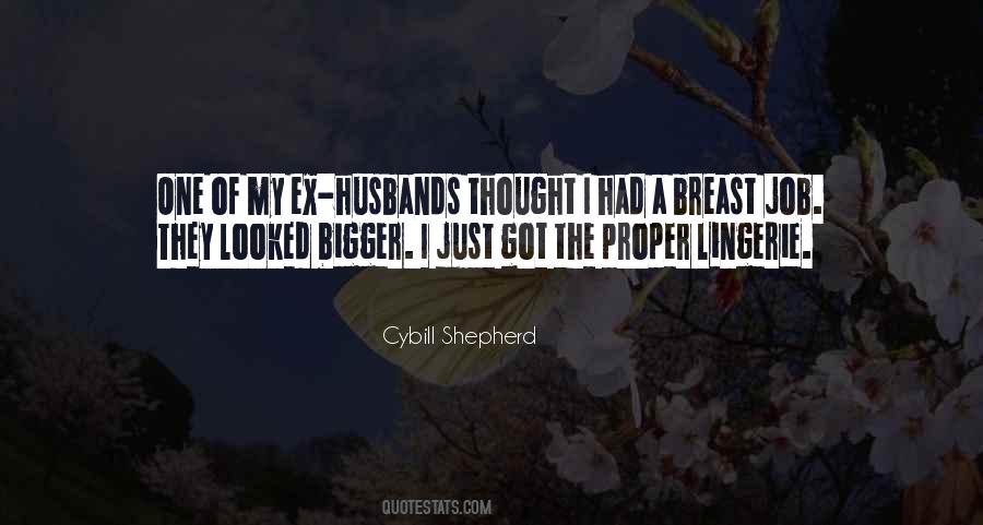 Quotes About Ex Husbands #481493