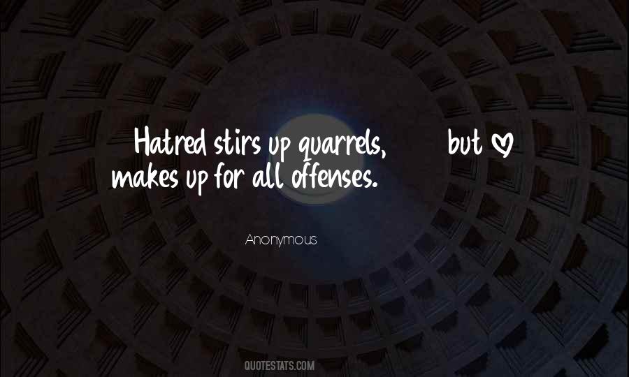 Quotes About Quarrels #707594