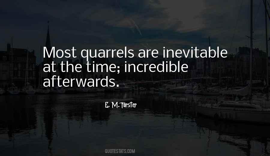 Quotes About Quarrels #903878