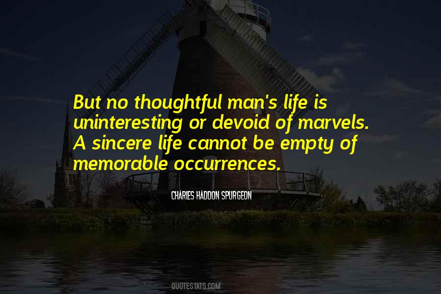 Life Thoughtful Quotes #1863448