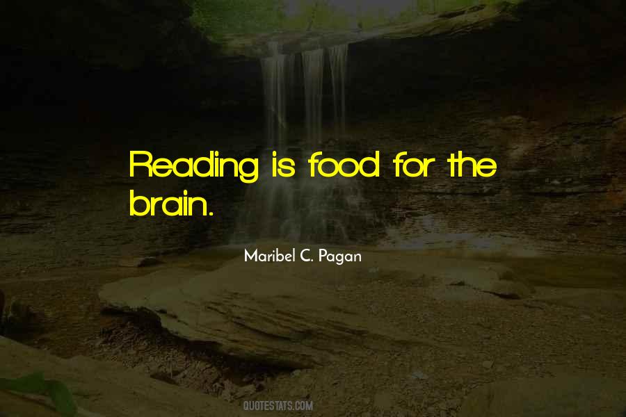 Quotes About Brain Food #1624203