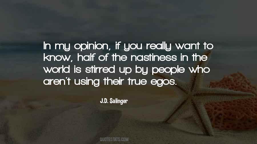 Quotes About Egos #1835356