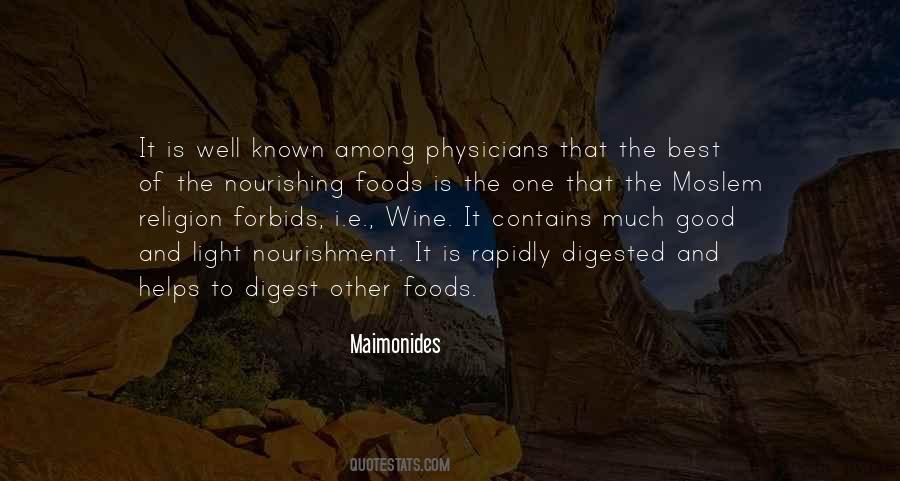 Quotes About Good Food And Wine #1566200