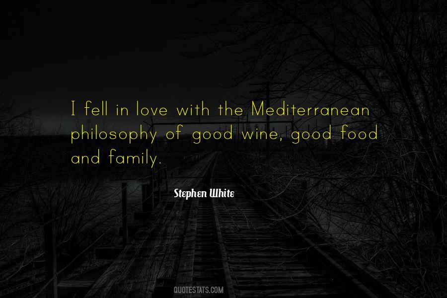 Quotes About Good Food And Wine #1688829