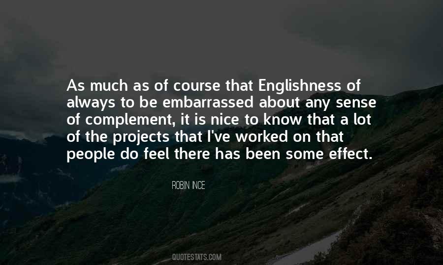 Quotes About Complement #164345