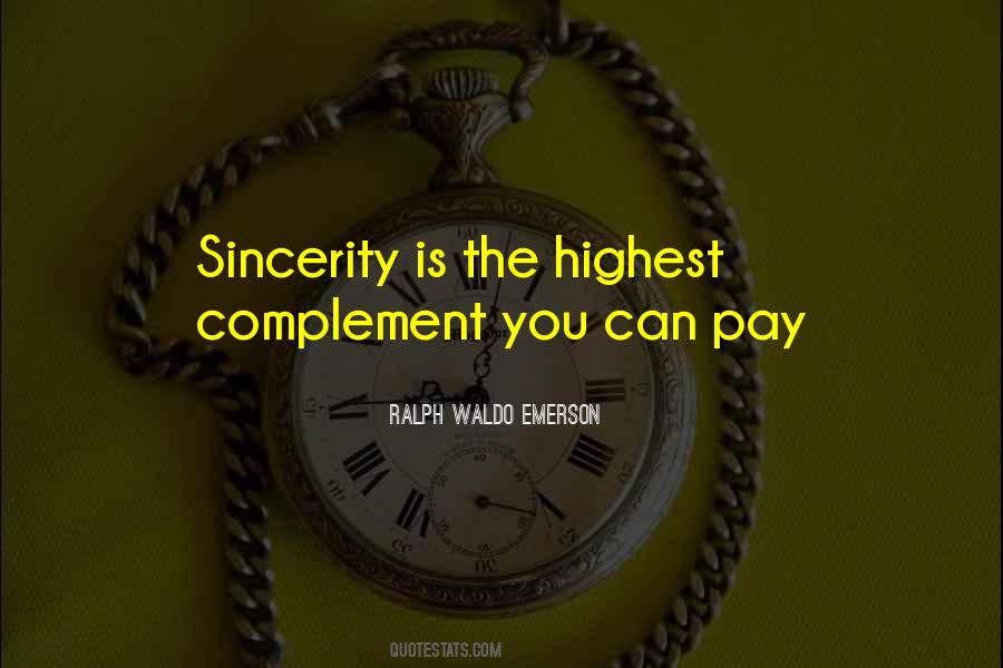 Quotes About Complement #263694