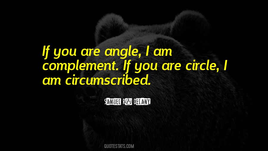 Quotes About Complement #641978