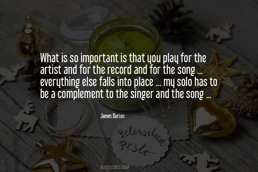 Quotes About Complement #830255