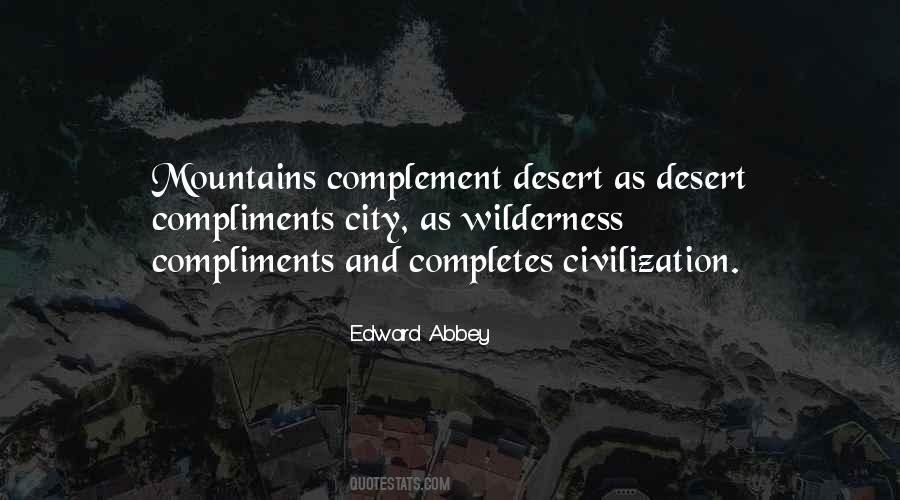 Quotes About Complement #957407