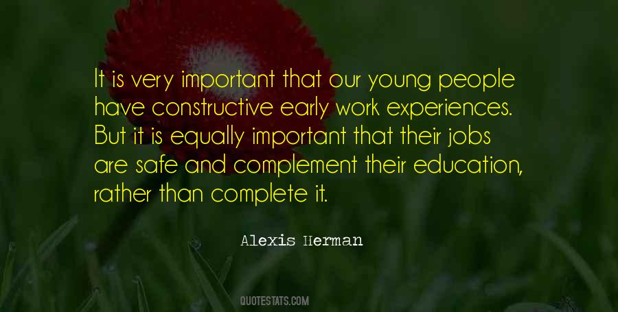 Quotes About Complement #970554