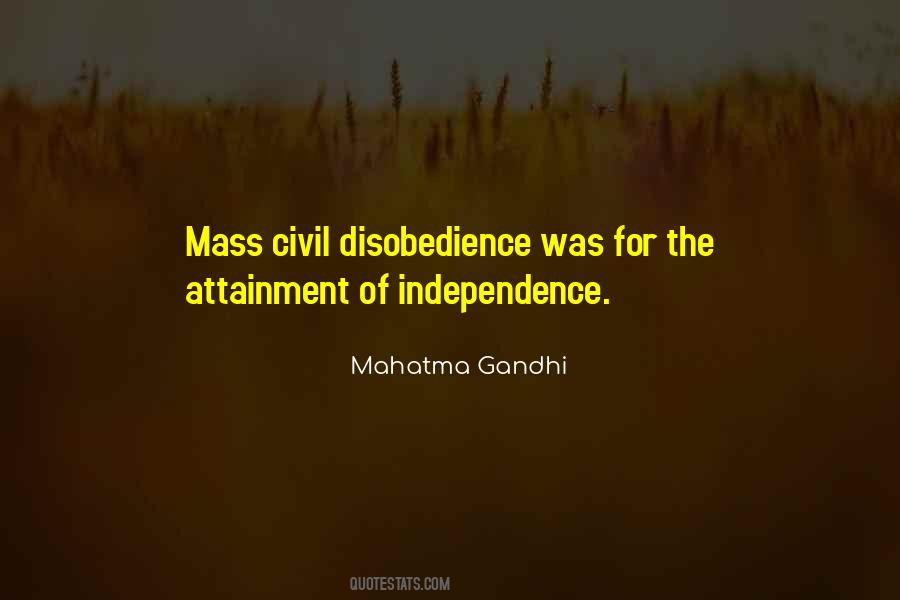 Quotes About Disobedience #1079493