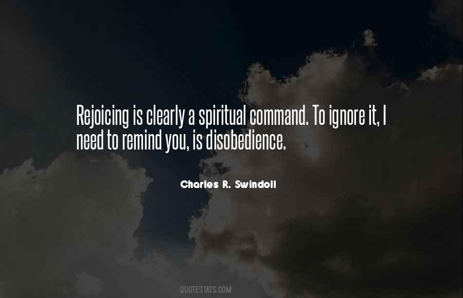 Quotes About Disobedience #1237572