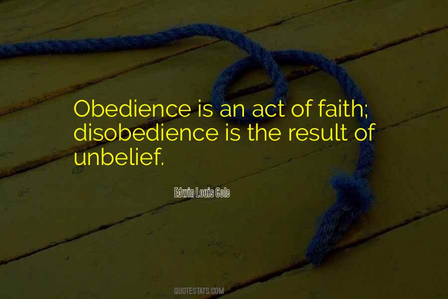 Quotes About Disobedience #1423515