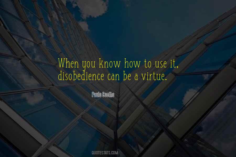 Quotes About Disobedience #1460173