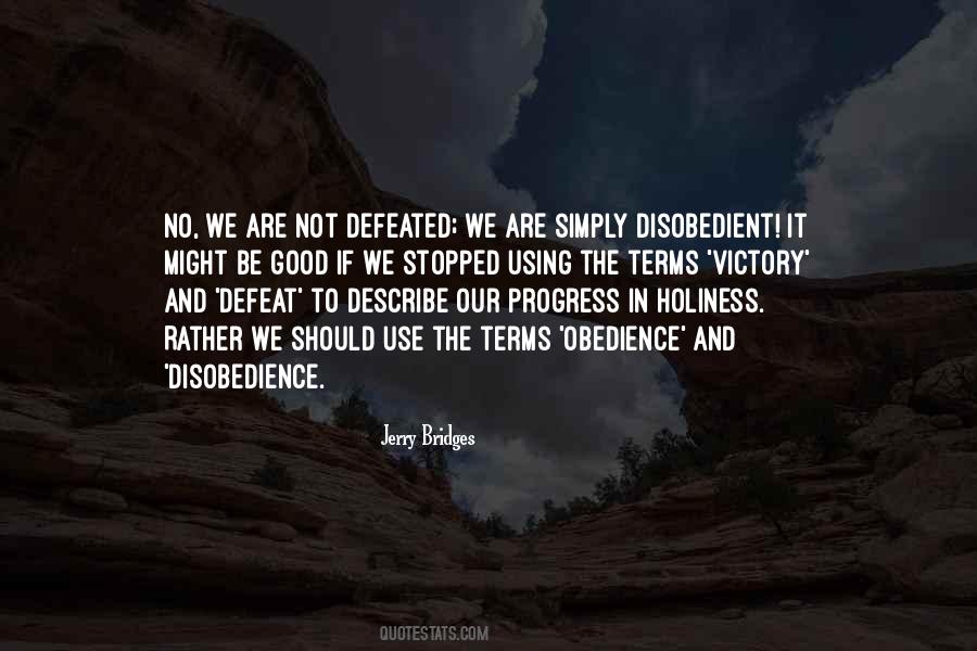 Quotes About Disobedience #1782026