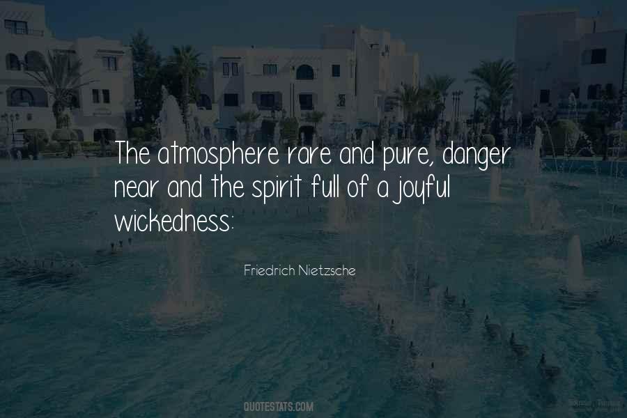 Quotes About The Atmosphere #1299756