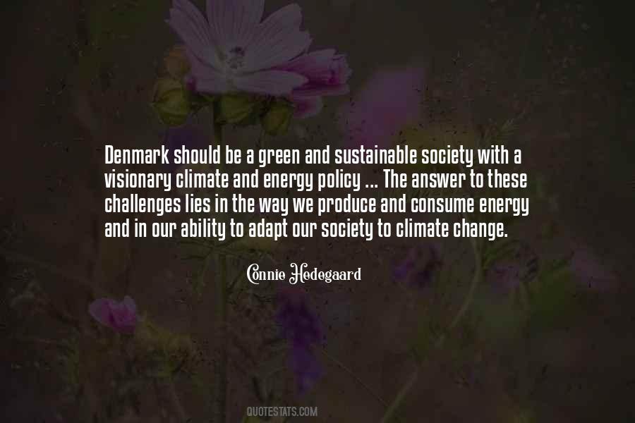 Quotes About Sustainable Energy #1131482