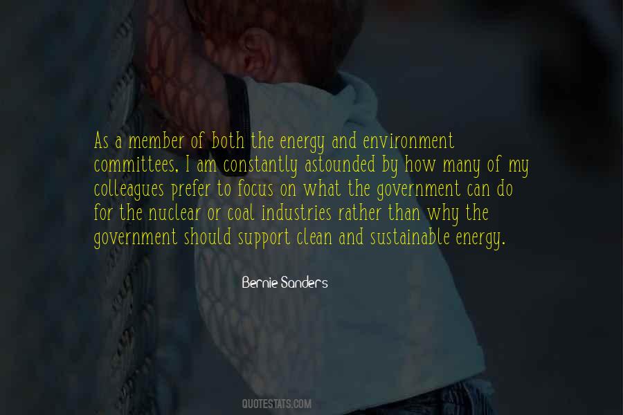 Quotes About Sustainable Energy #321611