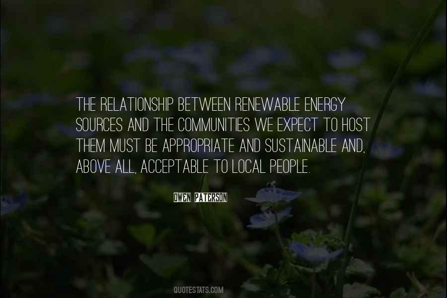 Quotes About Sustainable Energy #845096